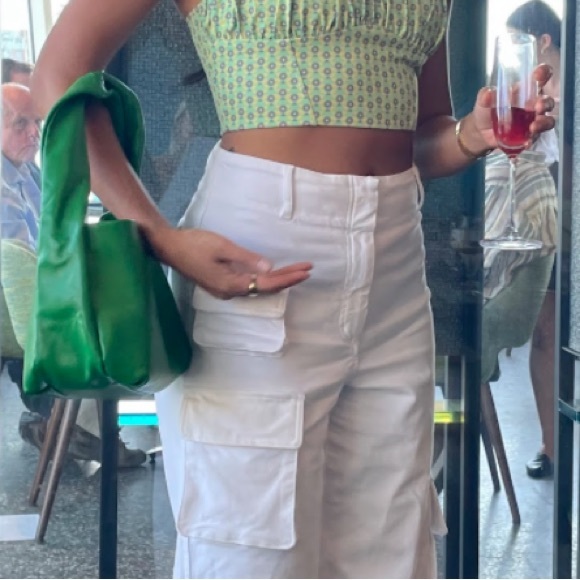 Green Leather Bag - Picture 7 of 7